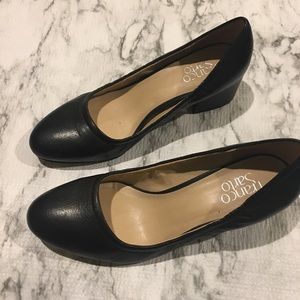 Franco Sarto Black Pump; 8.5M